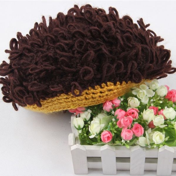 caps & hats 1pc casual children wig hat handmade wool wavy hair afro-hair female cap accessories, Yellow
caps & hats 1pc casual children wig hat handmade wool wavy hair afro-hair female cap accessories, Yellow