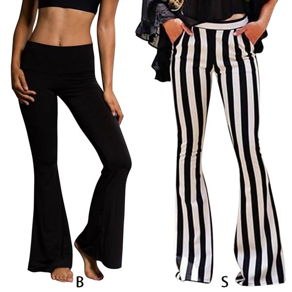 women fashion wide leg pants high elastic slim trousers street wear striped pocket flared ankle-length pants new, Black;white
women fashion wide leg pants high elastic slim trousers street wear striped pocket flared ankle-length pants new, Black;white