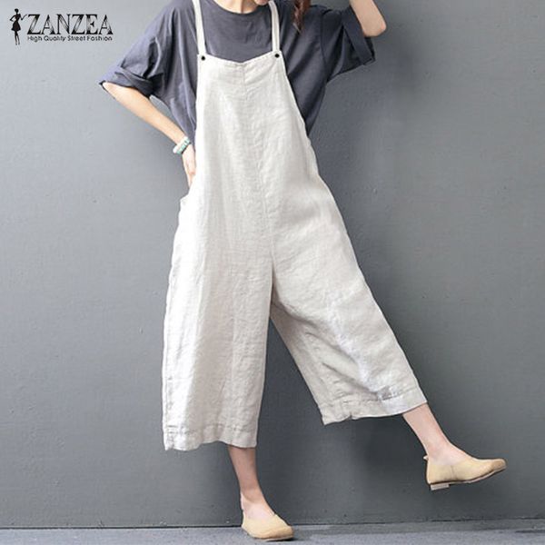 zanzea rompers womens jumpuit 2017 casual loose sleeveless backless pants solid playsuits vintage strapless overalls plus size, Black;white
zanzea rompers womens jumpuit 2017 casual loose sleeveless backless pants solid playsuits vintage strapless overalls plus size, Black;white