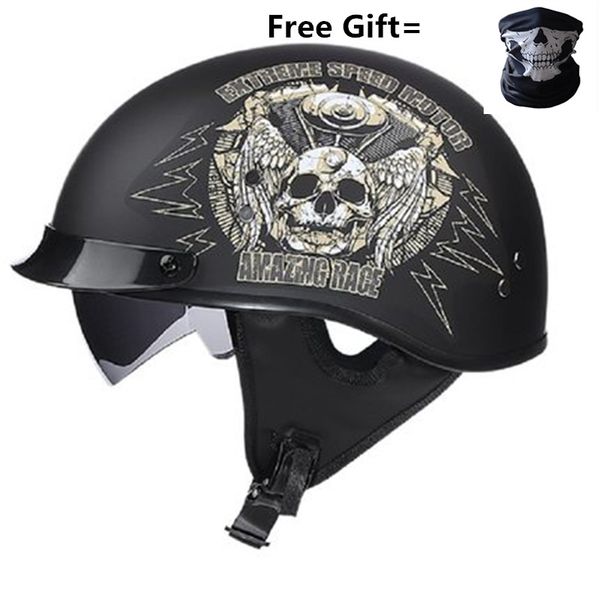 half face motorcycle helmet retro knight helmet cruiser chopper capacete built-in sun visor voss-889 size m l xl xxl
half face motorcycle helmet retro knight helmet cruiser chopper capacete built-in sun visor voss-889 size m l xl xxl