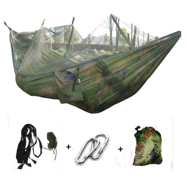 portable mosquito net travel camping outdoor hammock hanging nylon bed + mosquito net
portable mosquito net travel camping outdoor hammock hanging nylon bed + mosquito net