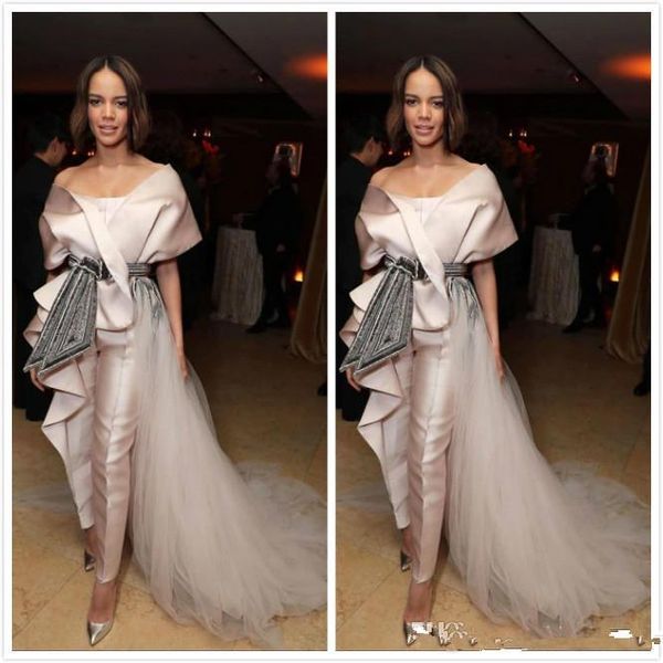 2020 arabic aso ebi champagne noble evening dresses beaded crystals prom dresses jumpsuits formal party second gowns, Black;red
2020 arabic aso ebi champagne noble evening dresses beaded crystals prom dresses jumpsuits formal party second gowns, Black;red