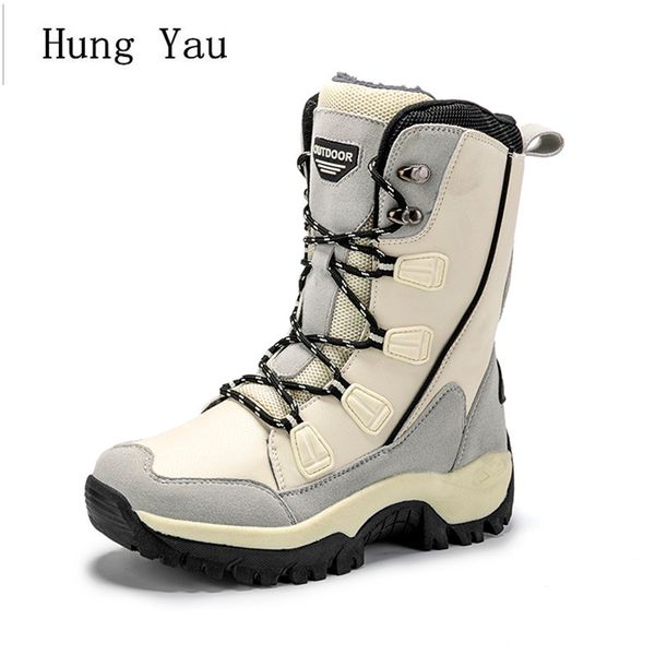 winter snow boots ankle warm woman outdoor shoes waterproof non-slip sneakers female casual flats fashion short plush plus size, Black
winter snow boots ankle warm woman outdoor shoes waterproof non-slip sneakers female casual flats fashion short plush plus size, Black