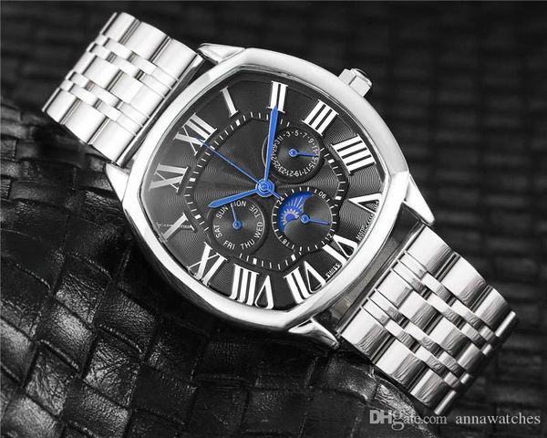 all dials work luxury mens watches designer watches full function fashion stainless steel quartz movement watches men watch montre de luxe, Slivery;brown
all dials work luxury mens watches designer watches full function fashion stainless steel quartz movement watches men watch montre de luxe, Slivery;brown