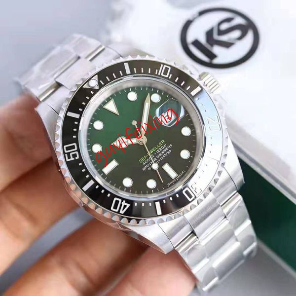 the king of divers ks master sea dweller 126600 116660 126660 d-green dial creamic bezel waterproof 100m ss904l eta 2836 automatic movement, Slivery;brown
the king of divers ks master sea dweller 126600 116660 126660 d-green dial creamic bezel waterproof 100m ss904l eta 2836 automatic movement, Slivery;brown