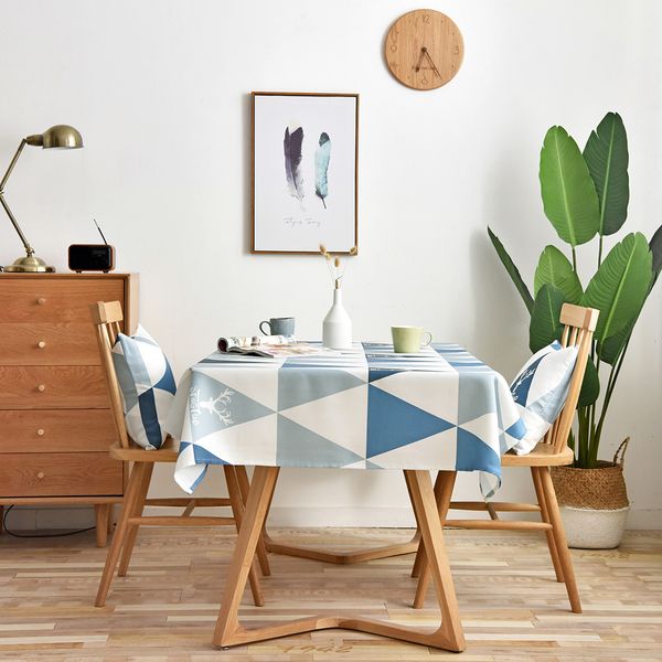 nordic 100% polyester waterproof tablecloth fabric rectangular blue geometric elk pattern kitchen textile table cloth home decor
nordic 100% polyester waterproof tablecloth fabric rectangular blue geometric elk pattern kitchen textile table cloth home decor