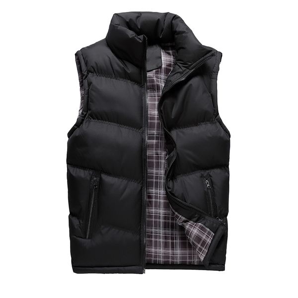 middle-aged men's jacket thickened warm down cotton vest plus size winter cotton vest sleeveless jacket male waistcoat, Black;white
middle-aged men's jacket thickened warm down cotton vest plus size winter cotton vest sleeveless jacket male waistcoat, Black;white