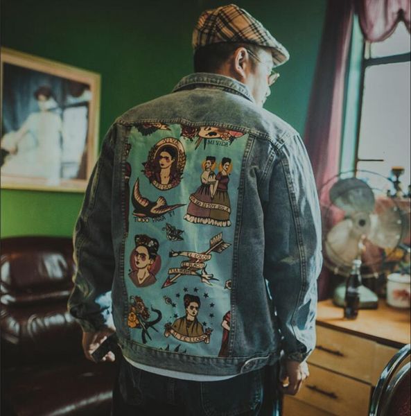 printing men denim jacket cartoon graffiti print loose coats 2020 autumn vintage hip hop leisure jeans jackets outerwear w843, Black;brown
printing men denim jacket cartoon graffiti print loose coats 2020 autumn vintage hip hop leisure jeans jackets outerwear w843, Black;brown