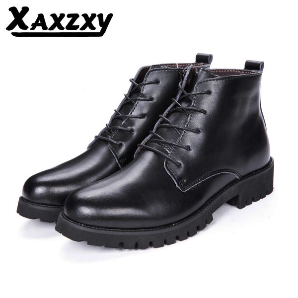 autumn and winter men's boots boots, side zipper style trendy personality men's boots, tooling boots men men, Black
autumn and winter men's boots boots, side zipper style trendy personality men's boots, tooling boots men men, Black