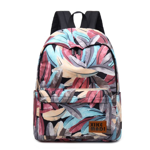 feather printing women small backpack school bags for teenage girls bookbag student lapbackpacks female daily bag mochila
feather printing women small backpack school bags for teenage girls bookbag student lapbackpacks female daily bag mochila