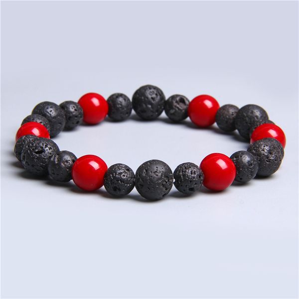 natural red coral beaded bracelet men women lava stone beads bracelet bangles homme buddha male jewelry pulsera christmas gift, Black
natural red coral beaded bracelet men women lava stone beads bracelet bangles homme buddha male jewelry pulsera christmas gift, Black