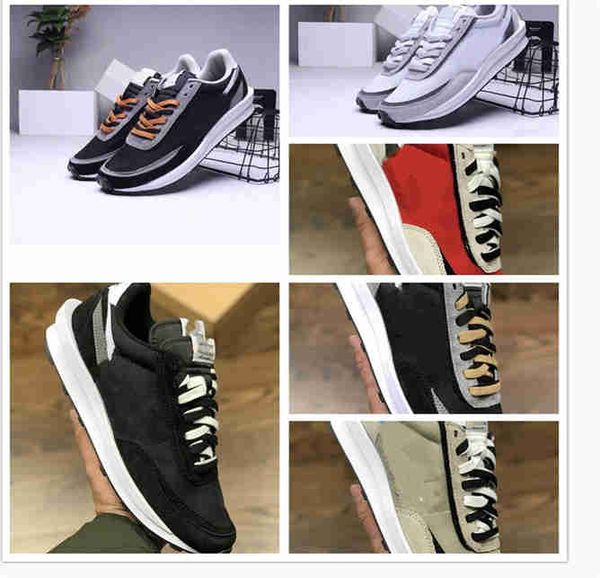 2020 ldv waffle casual shoes daybreak trainers for men women white nylon pine green varsity blue coral stardust sports shoes sneakers, Black
2020 ldv waffle casual shoes daybreak trainers for men women white nylon pine green varsity blue coral stardust sports shoes sneakers, Black