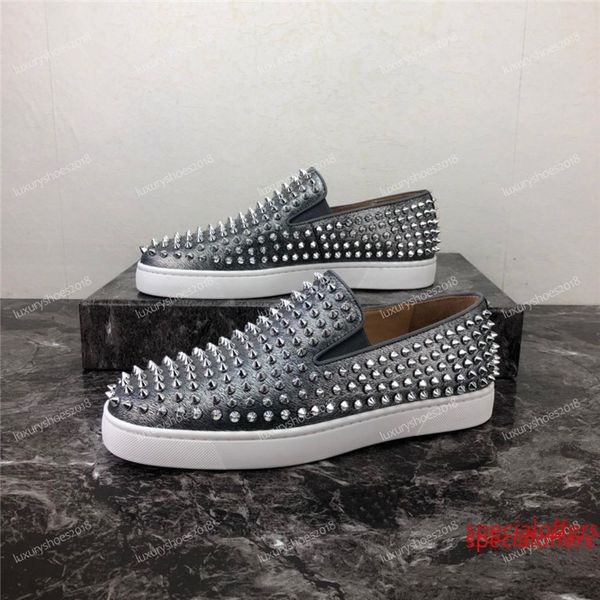 новый 2019 дизайнер кроссовки red bottom shoe low cut замша spike дорогой обувь для мужчин и женщины обуви свадьбы кристалл кожи кроссовок, Black
новый 2019 дизайнер кроссовки red bottom shoe low cut замша spike дорогой обувь для мужчин и женщины обуви свадьбы кристалл кожи кроссовок, Black