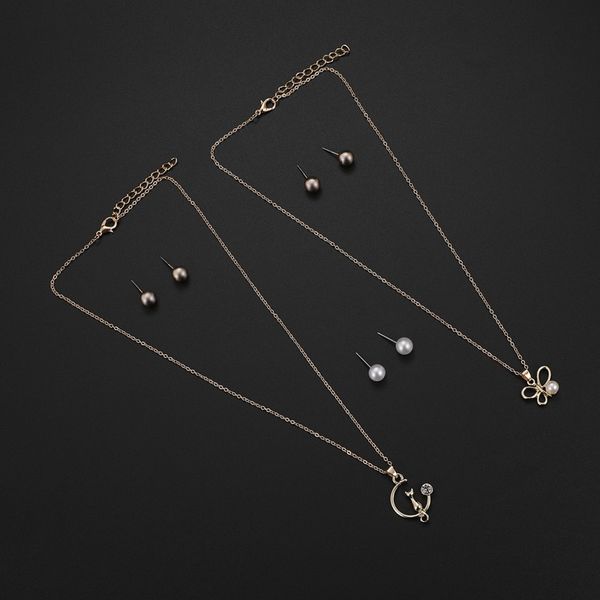 fashion jewelry set for women fox pattern necklace stud earrings bridal anniversary party, Silver
fashion jewelry set for women fox pattern necklace stud earrings bridal anniversary party, Silver