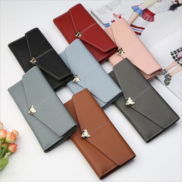 women cute purse ladies clutch coin wallet phone holder pu leather long purse fashion, Red;black
women cute purse ladies clutch coin wallet phone holder pu leather long purse fashion, Red;black