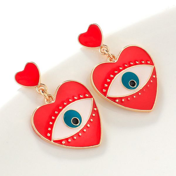 aensoa 2020 new fashion minimalist black red heart shape evil eye drop earrings for women vintage statement earring jewelry gift, Golden;silver
aensoa 2020 new fashion minimalist black red heart shape evil eye drop earrings for women vintage statement earring jewelry gift, Golden;silver