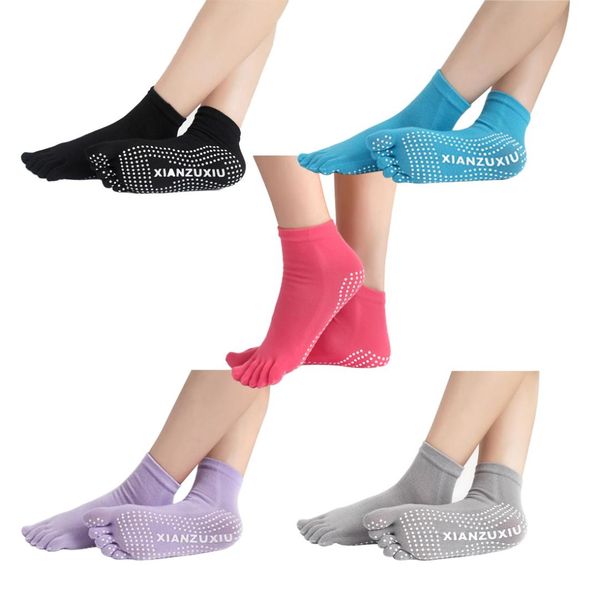 fitness ladies girls women antiskid five fingers sport pilates yoga non slip grip calcetines yoga, Black
fitness ladies girls women antiskid five fingers sport pilates yoga non slip grip calcetines yoga, Black