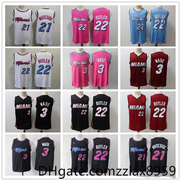 2020 new dwyane 3 wade mens basketball jerseys jimmy 22 butler goran miami herro hassan heat heatmen 21 top, Black;red
2020 new dwyane 3 wade mens basketball jerseys jimmy 22 butler goran miami herro hassan heat heatmen 21 top, Black;red