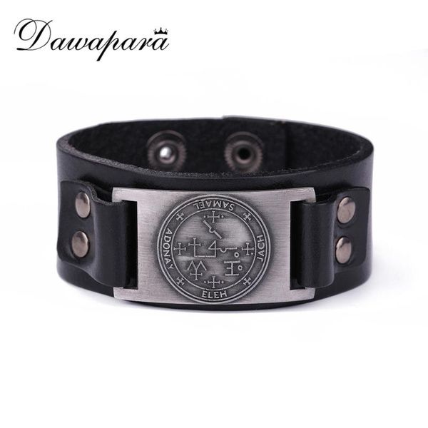 dawapara genuine leather bracelet michael samael zadkiel raphael uriel thavael gabriel punk supernatural male bracelet, Golden;silver
dawapara genuine leather bracelet michael samael zadkiel raphael uriel thavael gabriel punk supernatural male bracelet, Golden;silver
