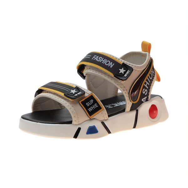 children sandals boys casual shoes 2020 new wear-resistant sporty sandals for boys summer fashion mixed color beach shoes, Black;red
children sandals boys casual shoes 2020 new wear-resistant sporty sandals for boys summer fashion mixed color beach shoes, Black;red