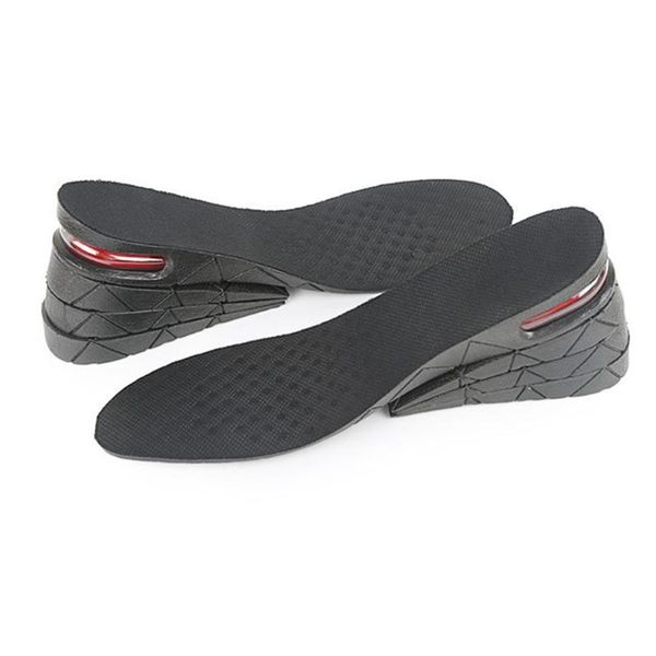 men women breathable heel absorption foot pads shoe lift height increase insoles taller elastic adjustable insert unisex, Black
men women breathable heel absorption foot pads shoe lift height increase insoles taller elastic adjustable insert unisex, Black