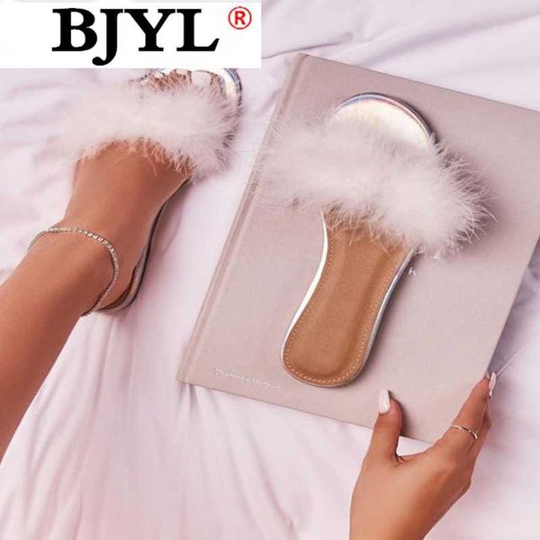 slippers 2021 women shoes summer non-slip flats furry woman outdoor beach feather sandals, Black
slippers 2021 women shoes summer non-slip flats furry woman outdoor beach feather sandals, Black