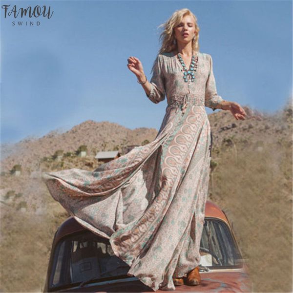 women prairie chic dress women summer boho chiffon party evening beach dresses long maxi dress sundress, Black;gray
women prairie chic dress women summer boho chiffon party evening beach dresses long maxi dress sundress, Black;gray