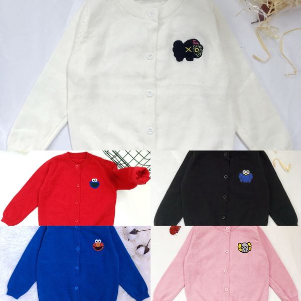 sesame street autumn children's neutral children's cartoon embroidery cardigan long sleeve round embroidered sweater sweater colla, Blue
sesame street autumn children's neutral children's cartoon embroidery cardigan long sleeve round embroidered sweater sweater colla, Blue