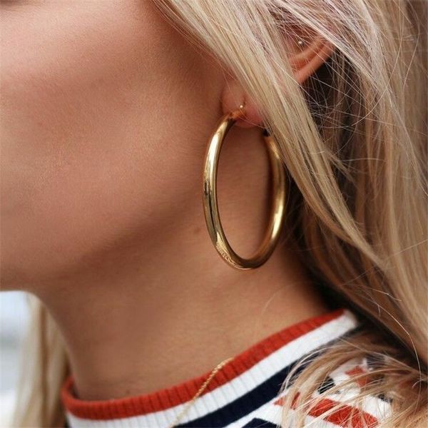lusion vintage metal hoop circle earring for women creative geometric statement punk earring hanging fashion jewelry trendy new, Golden;silver
lusion vintage metal hoop circle earring for women creative geometric statement punk earring hanging fashion jewelry trendy new, Golden;silver