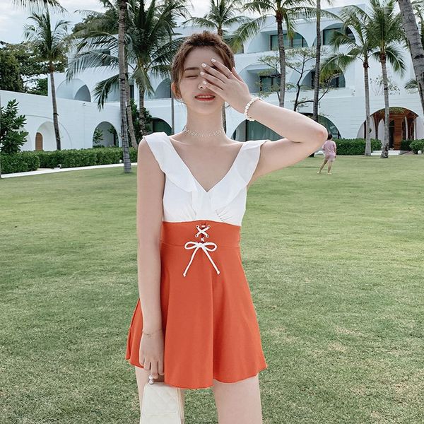 2020 nv yong yi nv yong yi women's female one-piece boxer professional sports training slim conservative swimsuit female swimsuit, White;black
2020 nv yong yi nv yong yi women's female one-piece boxer professional sports training slim conservative swimsuit female swimsuit, White;black