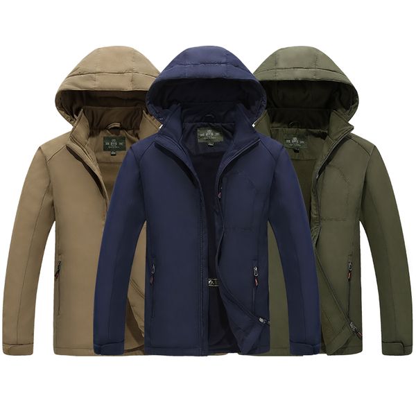 outdoor camping men coat with hat fleece keep warm winter jackets for hiking tactical trekking climbing windproof jackets, Blue;black
outdoor camping men coat with hat fleece keep warm winter jackets for hiking tactical trekking climbing windproof jackets, Blue;black