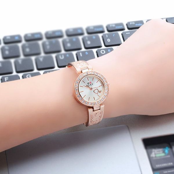 casual temperament round alloy strap ladies wrist watch high hardness glass mirror stainless steel quartz wristband wrist watch, Slivery;brown
casual temperament round alloy strap ladies wrist watch high hardness glass mirror stainless steel quartz wristband wrist watch, Slivery;brown
