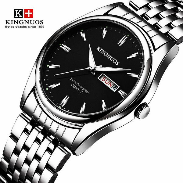 stainless steel waterproof watch men wrist watch scratch resistant glass calendar male sport quartz clock week date watches man, Slivery;brown
stainless steel waterproof watch men wrist watch scratch resistant glass calendar male sport quartz clock week date watches man, Slivery;brown