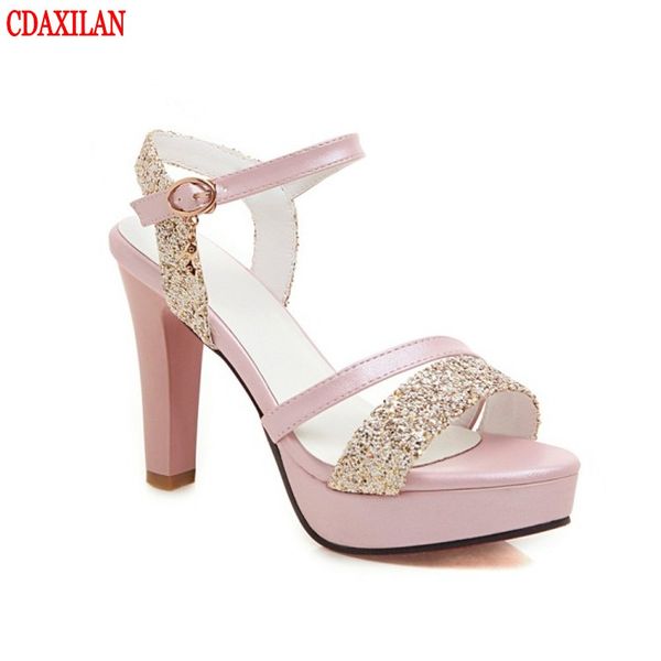 cdaxilan new to super high-heeled women's crystal buckle strap square thick heel sandals with open toe shoes ladies summer shoes, Black
cdaxilan new to super high-heeled women's crystal buckle strap square thick heel sandals with open toe shoes ladies summer shoes, Black