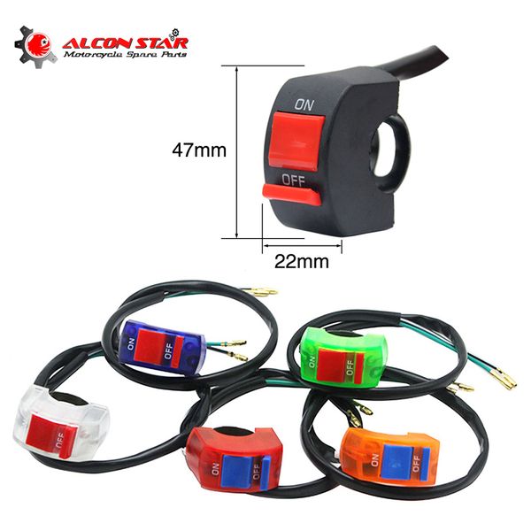 alconstar 1pc 12v 7/8inch motorcycle handlebar on/off switch for led headlight fog head switch
alconstar 1pc 12v 7/8inch motorcycle handlebar on/off switch for led headlight fog head switch