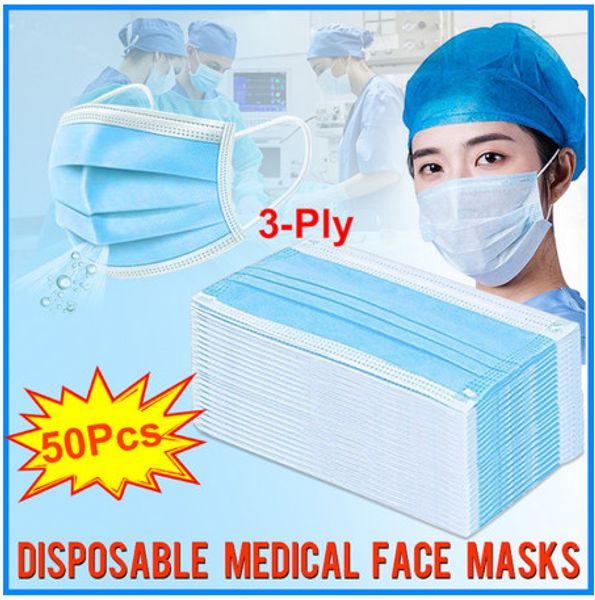 in stock 50 pcs disposable face masks dhl thick 3-layer masks with earloops for salon, home use comfortable dust-proof mask
in stock 50 pcs disposable face masks dhl thick 3-layer masks with earloops for salon, home use comfortable dust-proof mask