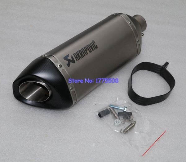 customized motorcycle akrapovic exhaust id:51mm/54mm/57mm/61mm/63mm/65mm/70mm titanium alloy motorbike muffler exhaust db killer
customized motorcycle akrapovic exhaust id:51mm/54mm/57mm/61mm/63mm/65mm/70mm titanium alloy motorbike muffler exhaust db killer