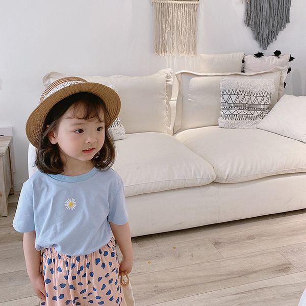 summer daisy вышивки сплошного цвета футболка для ребенка девочек хлопка вскользь всех спички тиса топы y200704, Blue
summer daisy вышивки сплошного цвета футболка для ребенка девочек хлопка вскользь всех спички тиса топы y200704, Blue