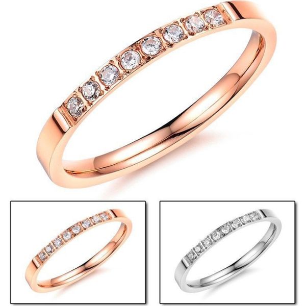 simple and elegant one row cz ringer rings for women rose gold silver color wedding engagement party jewelry bague, Golden;silver
simple and elegant one row cz ringer rings for women rose gold silver color wedding engagement party jewelry bague, Golden;silver