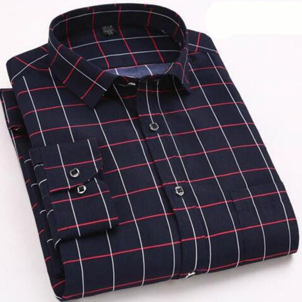 casual spring autumn wear shirts men long sleeve plaid printed single breasted pure cotton slim fit shirts cloth, White;black
casual spring autumn wear shirts men long sleeve plaid printed single breasted pure cotton slim fit shirts cloth, White;black
