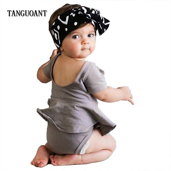 tanguoant baby girls summer dress party backless dress baby rompers solid short sleeve costume cotton children clothing for kid, Red;yellow
tanguoant baby girls summer dress party backless dress baby rompers solid short sleeve costume cotton children clothing for kid, Red;yellow