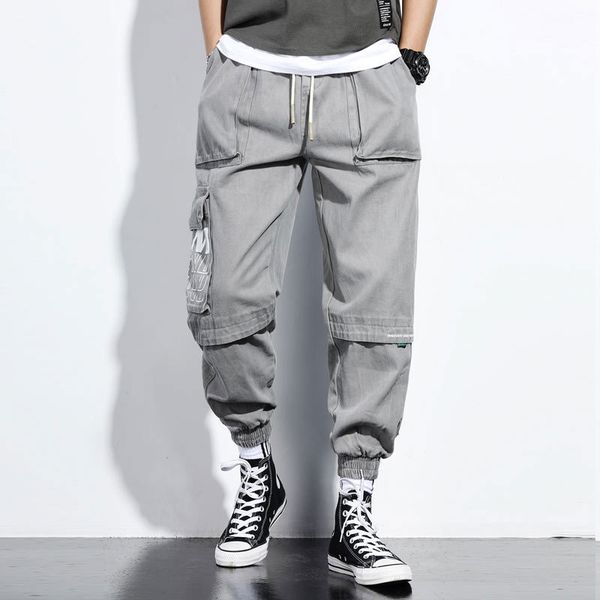 fashion streetwear men jeans loose fit big pocket casual cargo pants hombre slack bottom elastic waist hip hop joggers pants men, Blue
fashion streetwear men jeans loose fit big pocket casual cargo pants hombre slack bottom elastic waist hip hop joggers pants men, Blue