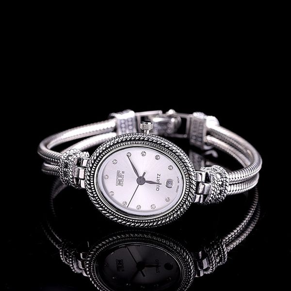 silver products manufacturers direct s925 sterling silver jewelry wholesale jewelry retro thai ladies bracelet watch, Golden;silver
silver products manufacturers direct s925 sterling silver jewelry wholesale jewelry retro thai ladies bracelet watch, Golden;silver