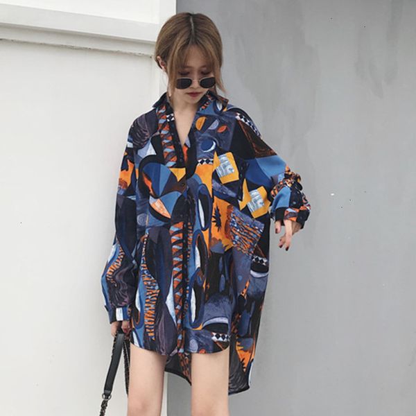 women clothing women blouse new autumn fashion turn down collar loose print long sleeve printed long womens blouse famle size wb024, White
women clothing women blouse new autumn fashion turn down collar loose print long sleeve printed long womens blouse famle size wb024, White