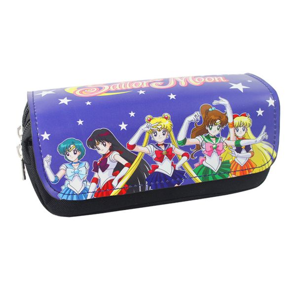 sailor moon anime double-zipper pencil case high capacity cosmetic cases for school supplies
sailor moon anime double-zipper pencil case high capacity cosmetic cases for school supplies