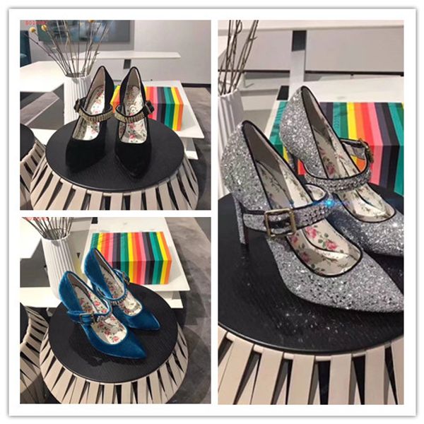 women's wedding dress shoes famous brand women pumps genuine leather prints dance shoes girls studded rhinestone single shoes, Black
women's wedding dress shoes famous brand women pumps genuine leather prints dance shoes girls studded rhinestone single shoes, Black