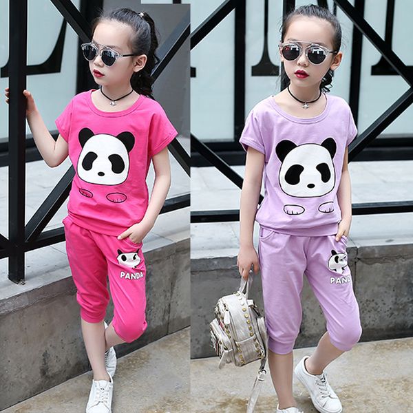 summer girls clothing set panda girls clothes set toddler girl + pants suit kids clothes sport suit, White
summer girls clothing set panda girls clothes set toddler girl + pants suit kids clothes sport suit, White
