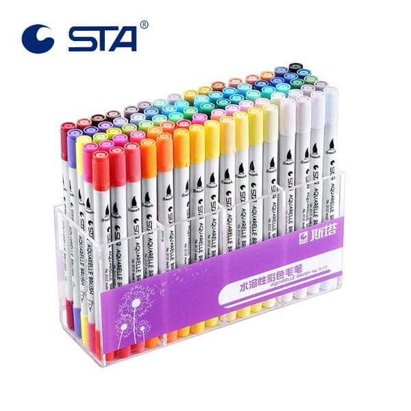 new arrival sta 12 24 36 48 80colors aquarelle brush pen with 0.4mm fineline tip watercolor ink
new arrival sta 12 24 36 48 80colors aquarelle brush pen with 0.4mm fineline tip watercolor ink