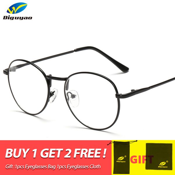 diguyao brand alloy oval glasses women optical eyeglasses computer anti blue light blocking tv gaming fatigue glasses men, Black
diguyao brand alloy oval glasses women optical eyeglasses computer anti blue light blocking tv gaming fatigue glasses men, Black