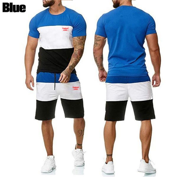 custom logo suit men's 2 pieces sports suit striped stitching casual shorts summer fashion clothing men's short sportswear, Gray
custom logo suit men's 2 pieces sports suit striped stitching casual shorts summer fashion clothing men's short sportswear, Gray